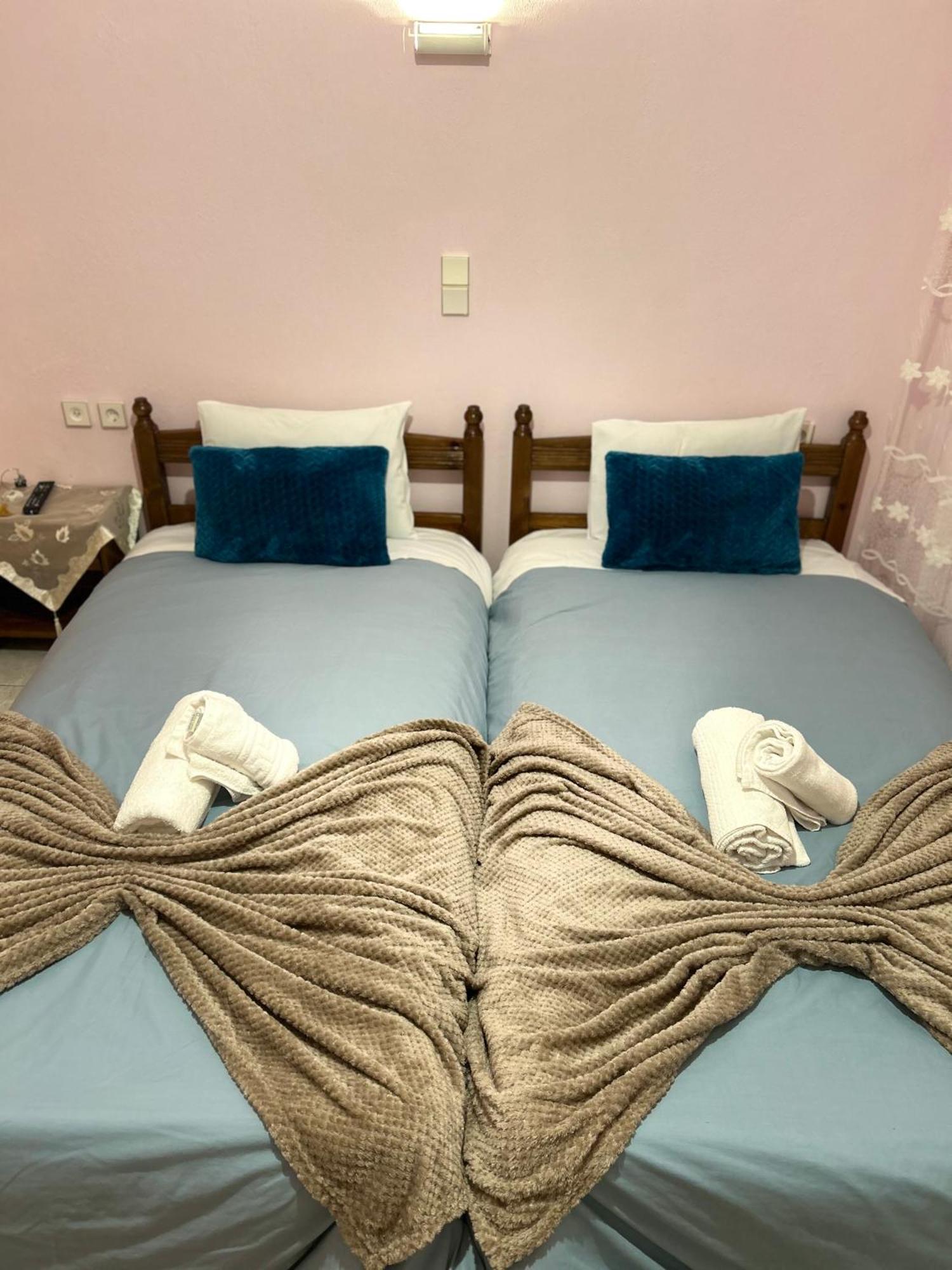Karpouzis Guesthouse Викос Экстерьер фото
